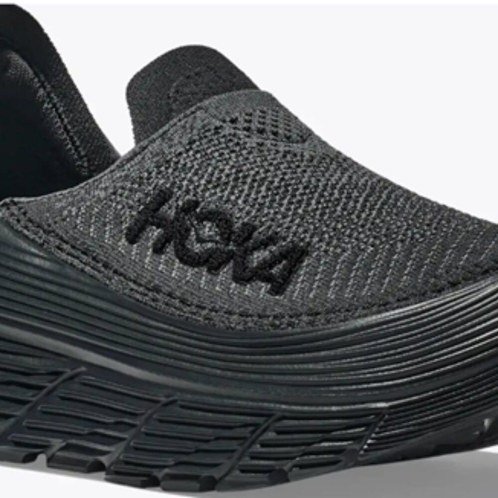Hoka One One Womens Black Restore TC Shoes Sz 7